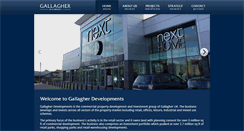 Desktop Screenshot of gallagherdevelopments.com